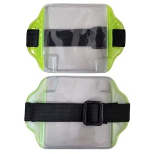 BRAZALETE PORTA CARNET CON REFLECTIVO