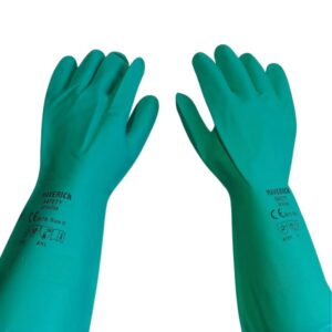 GUANTE NITRILO VERDE 13"