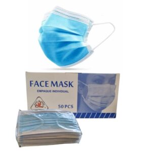 CAJA DE TAPABOCAS DESECHABLE X 50